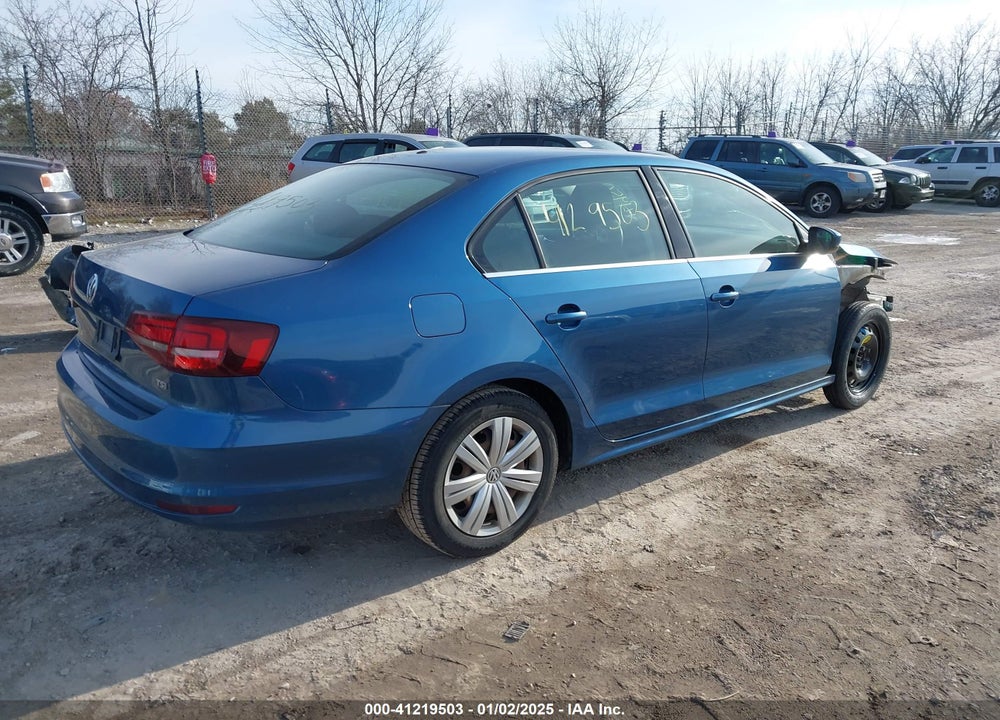 2017 VOLKSWAGEN JETTA 1.4T S VIN: 3VW2B7AJ5HM378680
