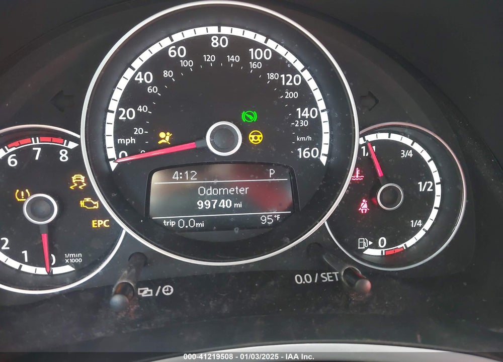 2013 VOLKSWAGEN BEETLE VIN: 3VWVA7AT2DM625889