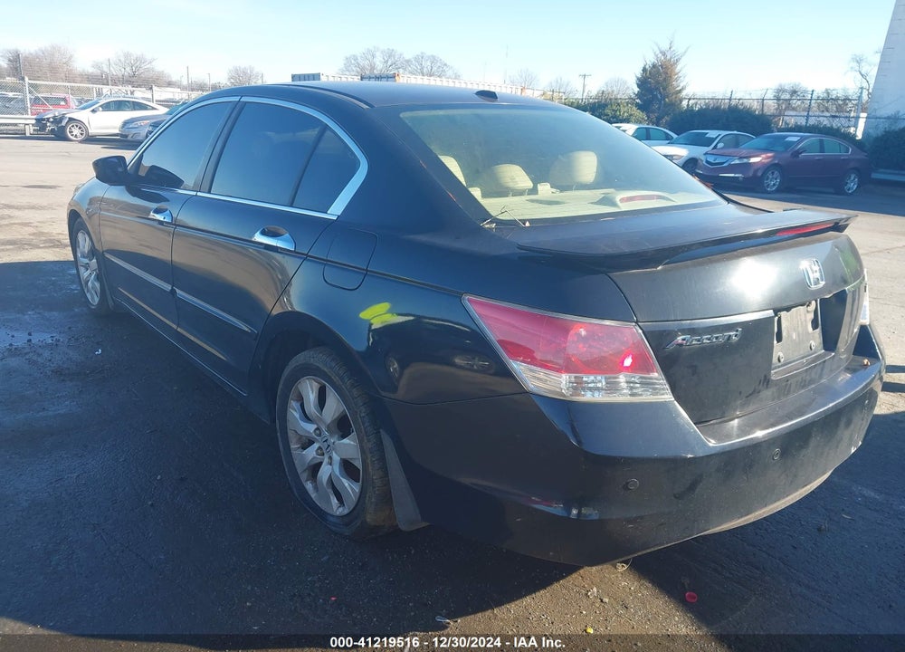 2008 HONDA ACCORD VIN: 1HGCP36878A035875