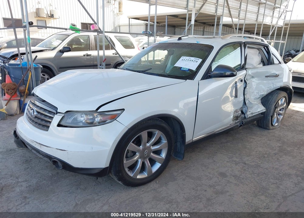 2007 INFINITI FX35 VIN: JNRAS08U37X100858