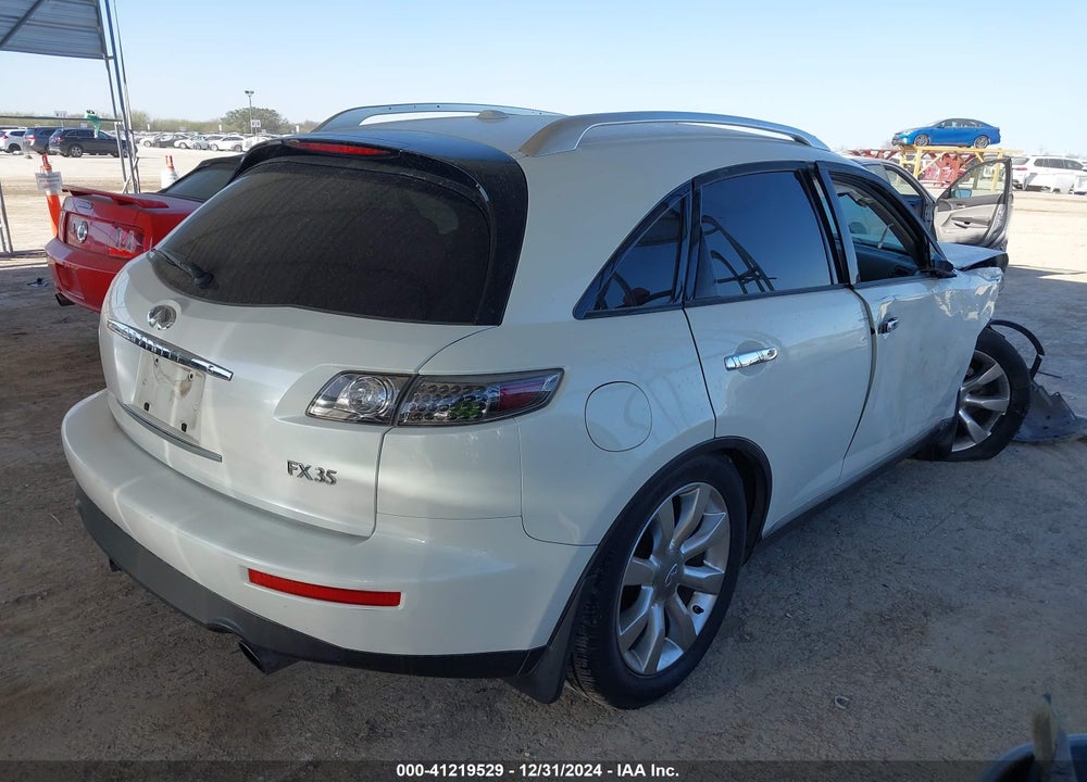 2007 INFINITI FX35 VIN: JNRAS08U37X100858