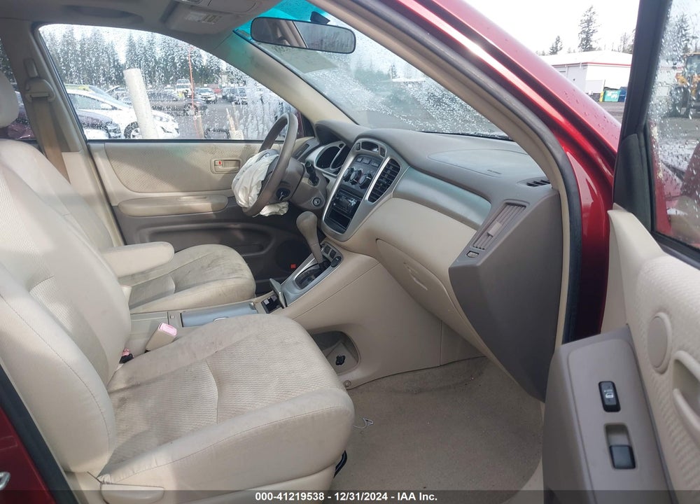 2005 TOYOTA HIGHLANDER V6 VIN: JTEGP21A050068749