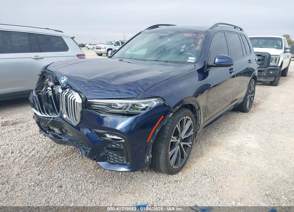 2021 BMW X7 XDRIVE40I VIN: 5UXCW2C00M9E43416