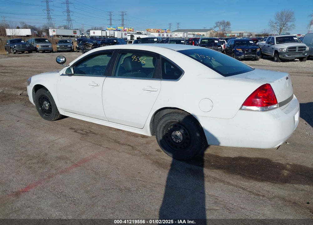 2010 CHEVROLET IMPALA POLICE VIN: 2G1WD5EM3A1256221