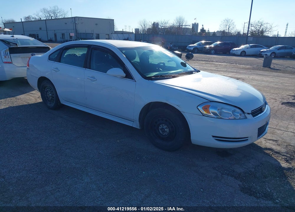 2010 CHEVROLET IMPALA POLICE VIN: 2G1WD5EM3A1256221