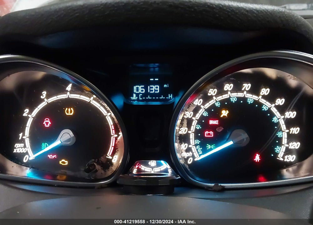2014 FORD FIESTA VIN: 3FADP4CJ8EM244742
