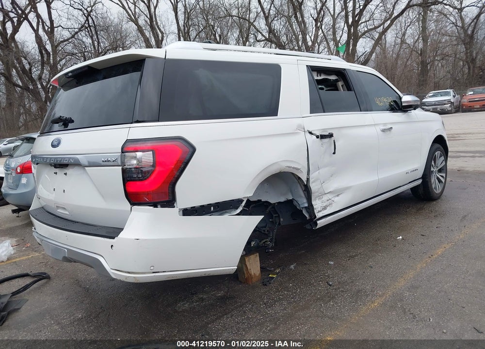 2021 FORD EXPEDITION PLATINUM MAX VIN: 1FMJK1MT2MEA76851