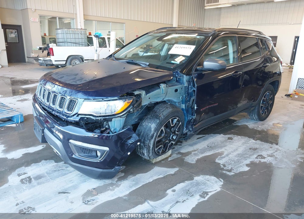 2019 JEEP COMPASS TRAILHAWK 4X4 VIN: 3C4NJDDBXKT747794