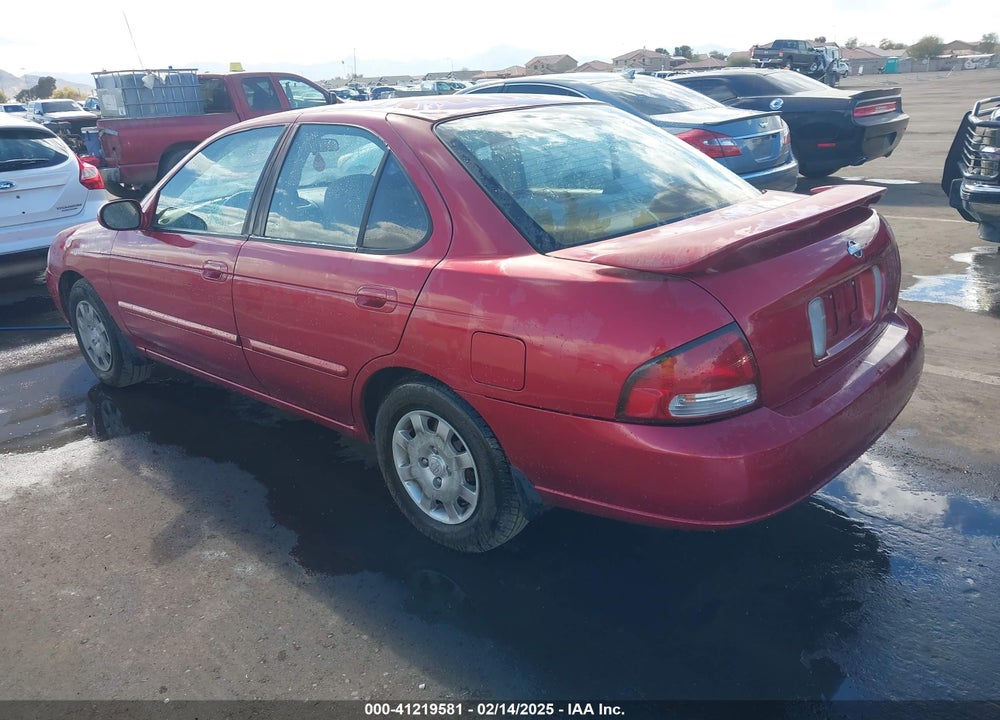 2002 NISSAN SENTRA XE/GXE VIN: 3N1CB51D72L686682