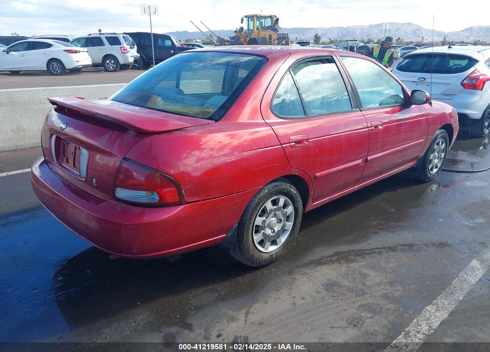 2002 NISSAN SENTRA XE/GXE VIN: 3N1CB51D72L686682