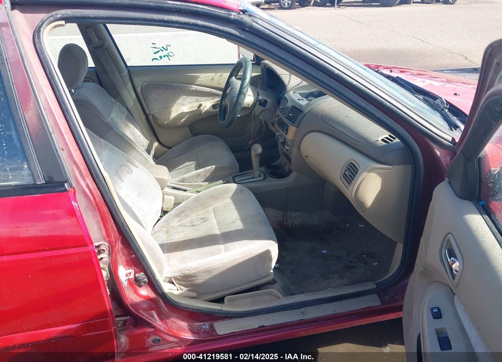 2002 NISSAN SENTRA XE/GXE VIN: 3N1CB51D72L686682