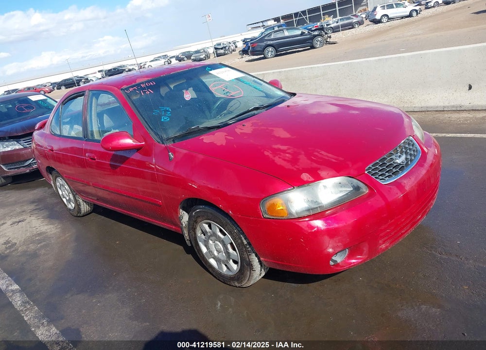 2002 NISSAN SENTRA XE/GXE VIN: 3N1CB51D72L686682