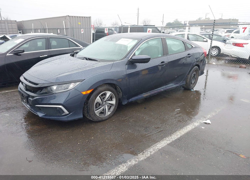 2019 HONDA CIVIC VIN: 2HGFC2F66KH591895