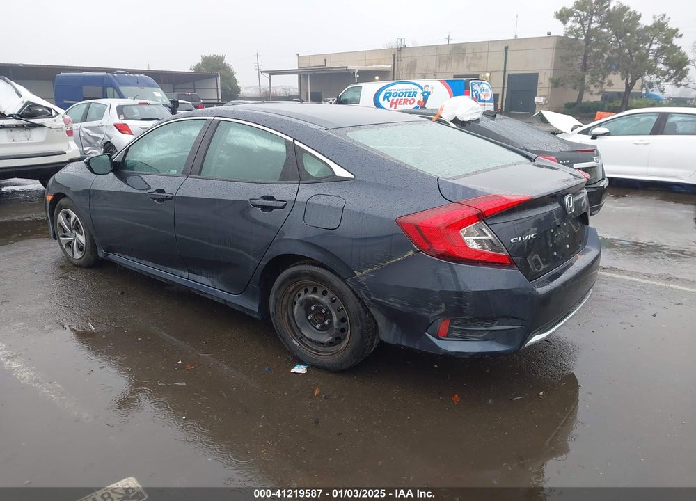 2019 HONDA CIVIC VIN: 2HGFC2F66KH591895