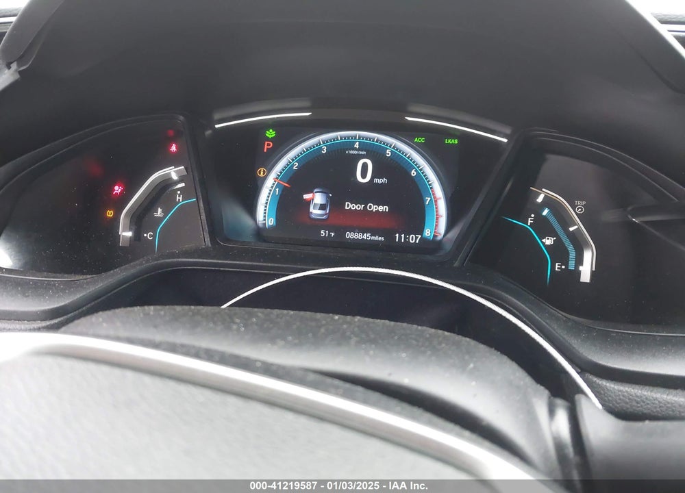 2019 HONDA CIVIC VIN: 2HGFC2F66KH591895
