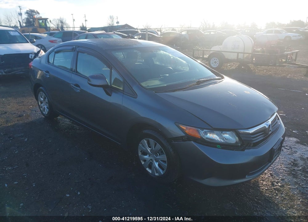 2012 HONDA CIVIC SDN LX VIN: 2HGFB2F58CH579873