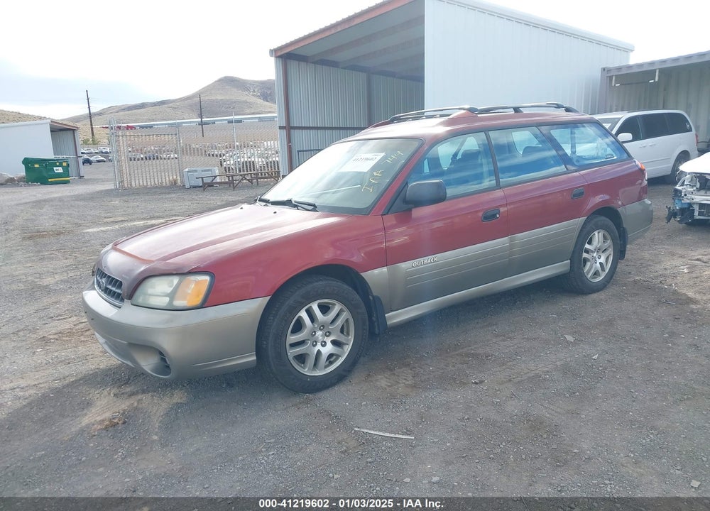 2003 SUBARU OUTBACK VIN: 4S3BH665136647953