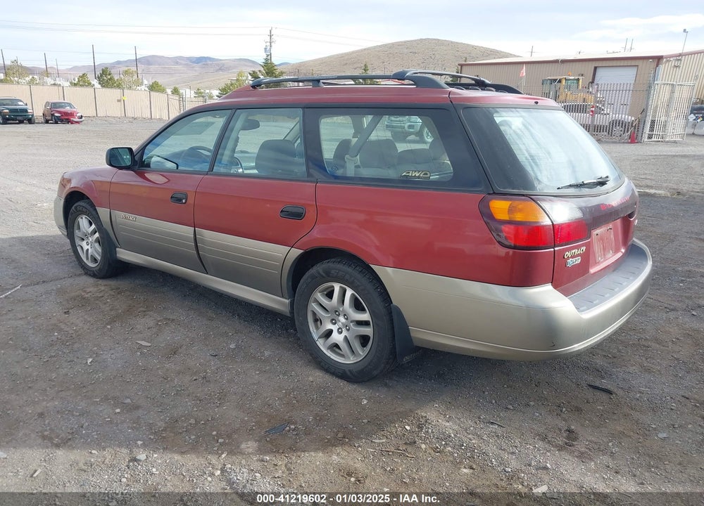 2003 SUBARU OUTBACK VIN: 4S3BH665136647953