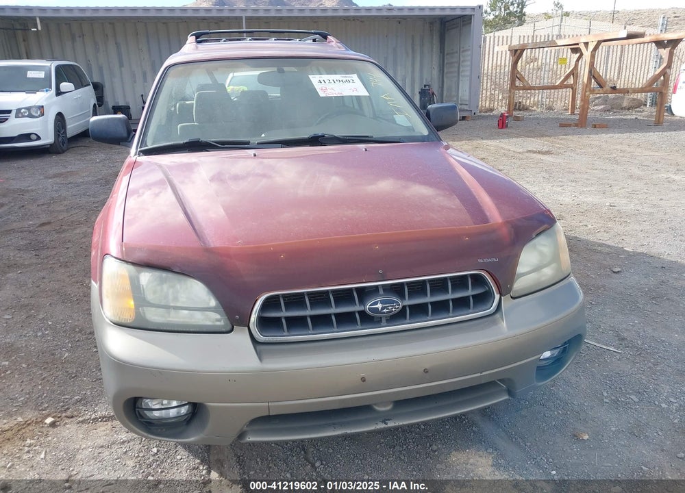 2003 SUBARU OUTBACK VIN: 4S3BH665136647953