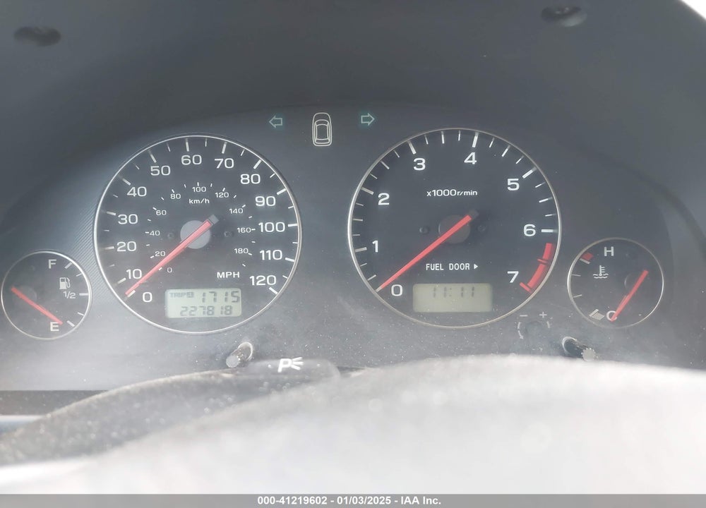 2003 SUBARU OUTBACK VIN: 4S3BH665136647953