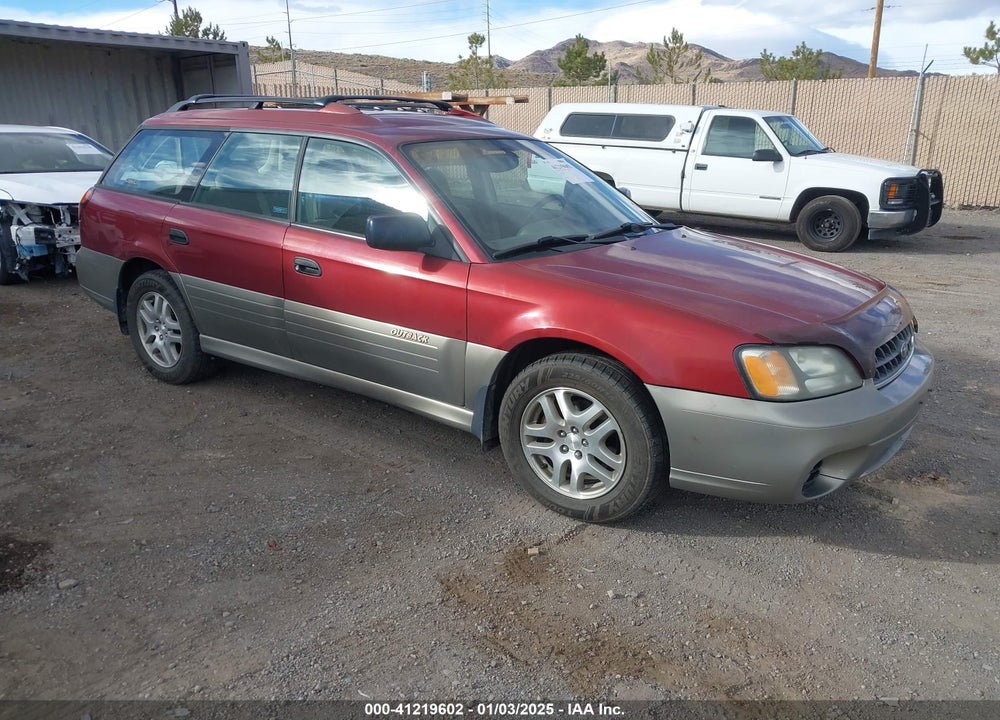 2003 SUBARU OUTBACK VIN: 4S3BH665136647953