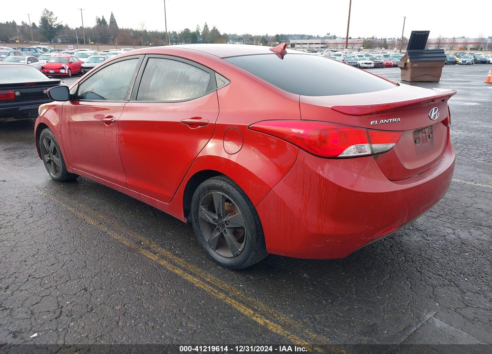 2011 HYUNDAI ELANTRA GLS (ULSAN PLANT) VIN: KMHDH4AE5BU088577