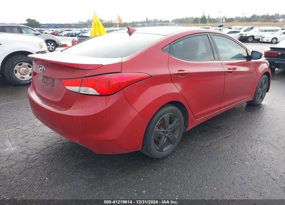 2011 HYUNDAI ELANTRA GLS (ULSAN PLANT) VIN: KMHDH4AE5BU088577