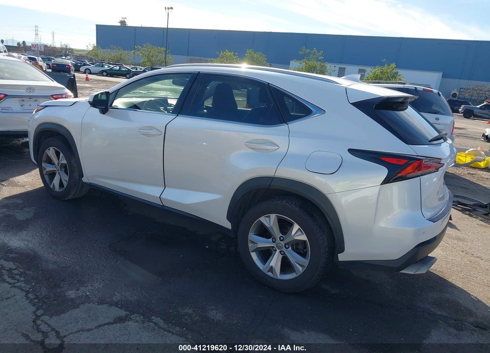 2017 LEXUS NX 200T VIN: JTJYARBZ3H2056401