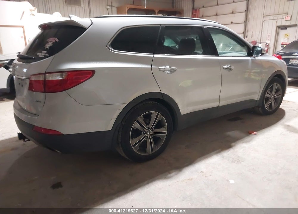 2014 HYUNDAI SANTA FE GLS VIN: KM8SNDHF0EU086609