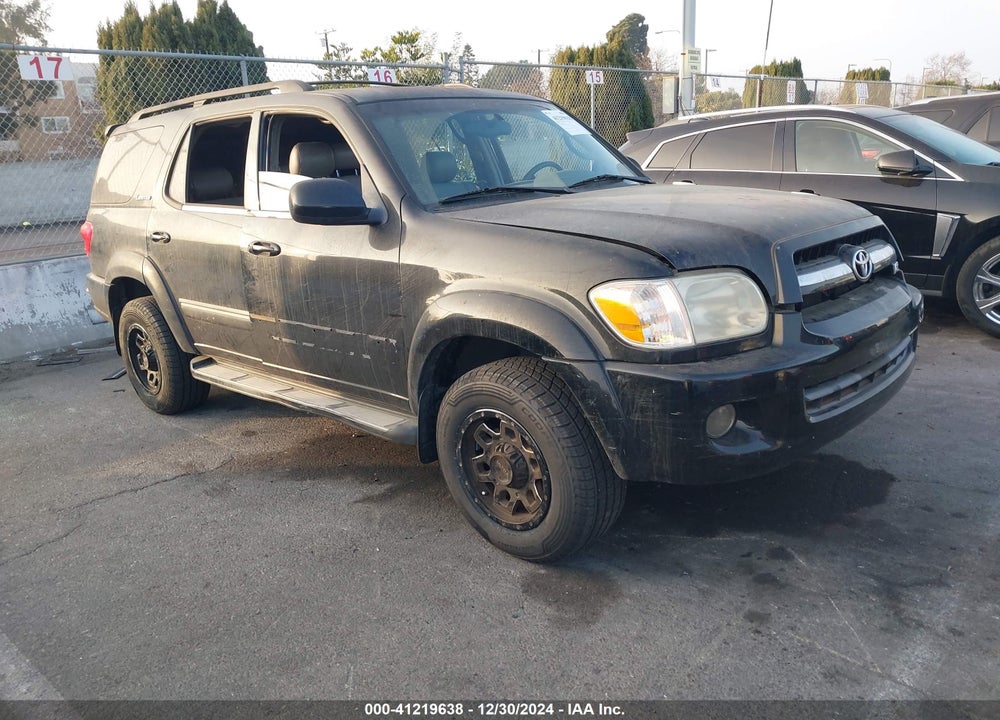 2005 TOYOTA SEQUOIA LIMITED V8 VIN: 5TDZT38A25S239941
