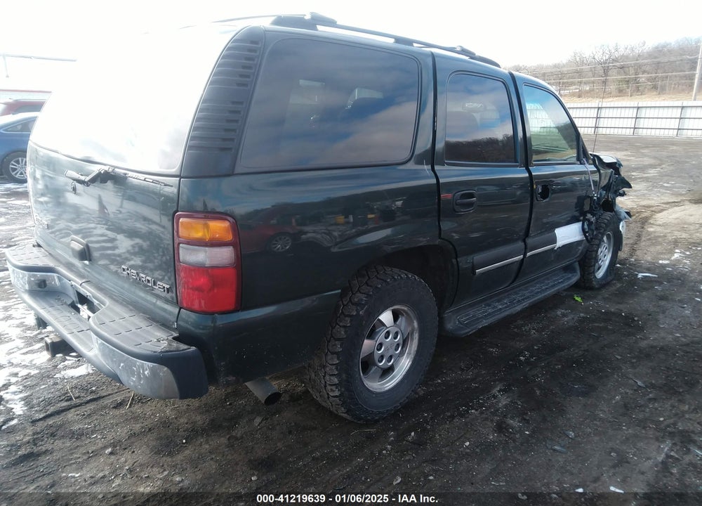 2003 CHEVROLET TAHOE LS VIN: 1GNEK13V33J215889