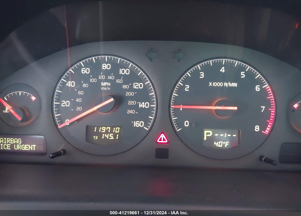 1999 VOLVO S80 T-6 VIN: YV1TS90D2X1059709