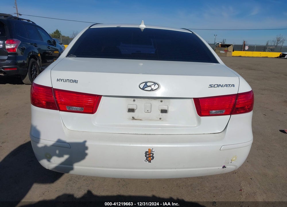 2009 HYUNDAI SONATA VIN: 5NPET46CX9H456979