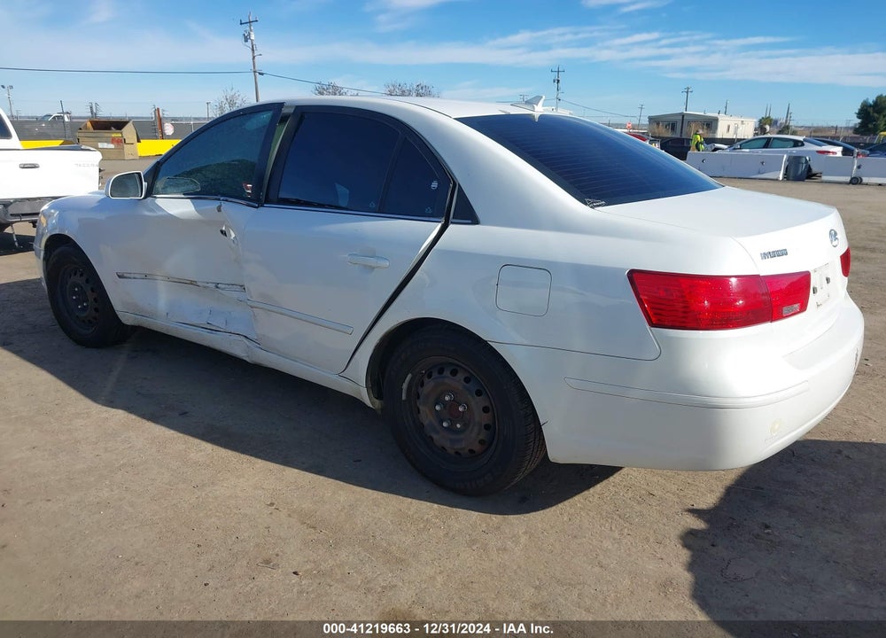2009 HYUNDAI SONATA VIN: 5NPET46CX9H456979
