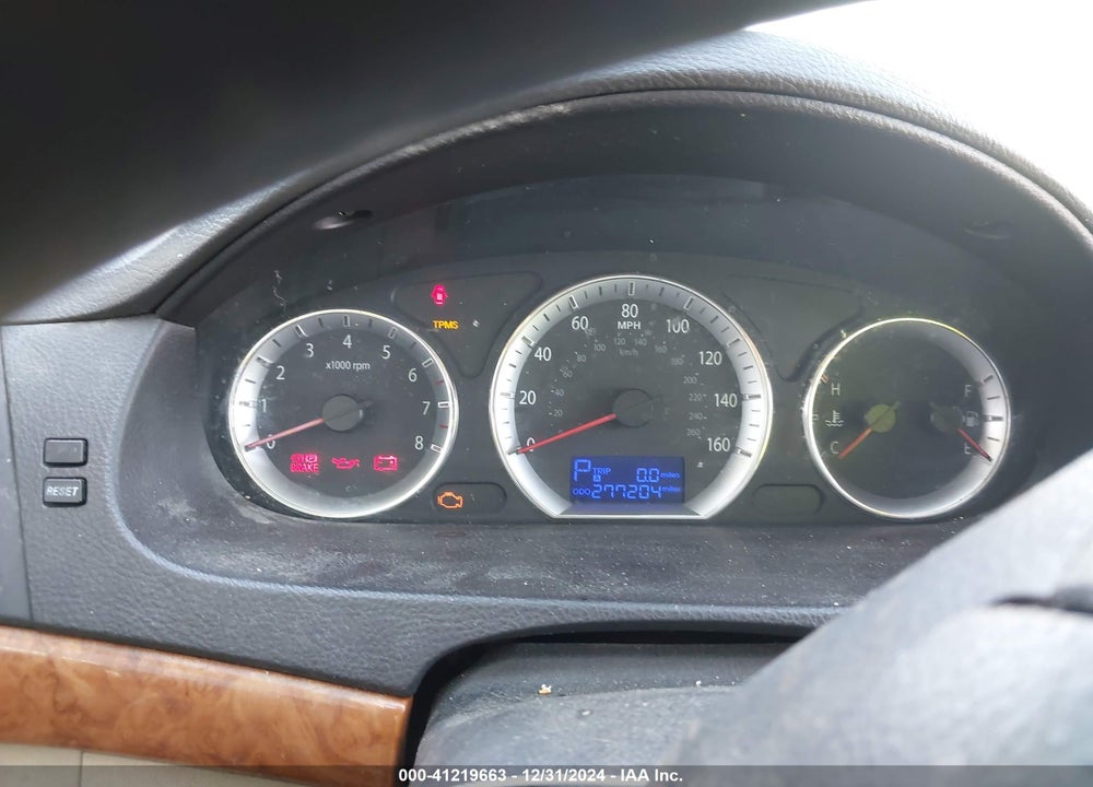 2009 HYUNDAI SONATA VIN: 5NPET46CX9H456979