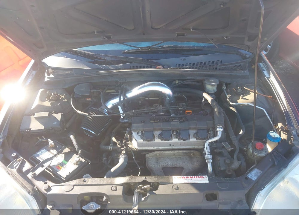 2002 HONDA CIVIC LX VIN: 2HGES165X2H585419