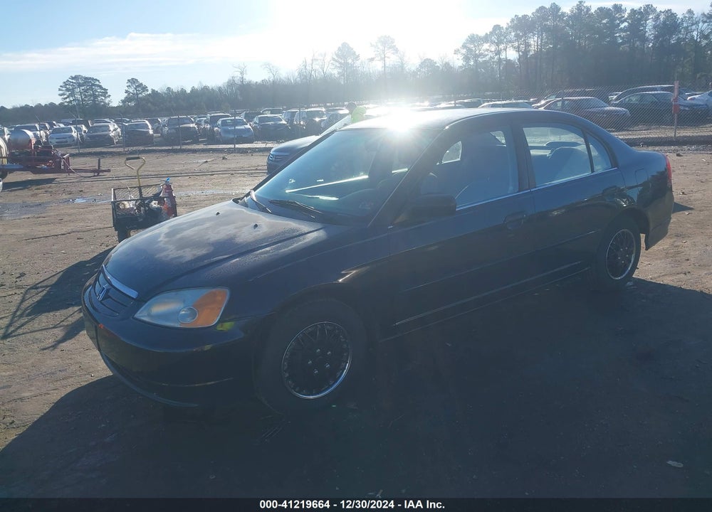 2002 HONDA CIVIC LX VIN: 2HGES165X2H585419