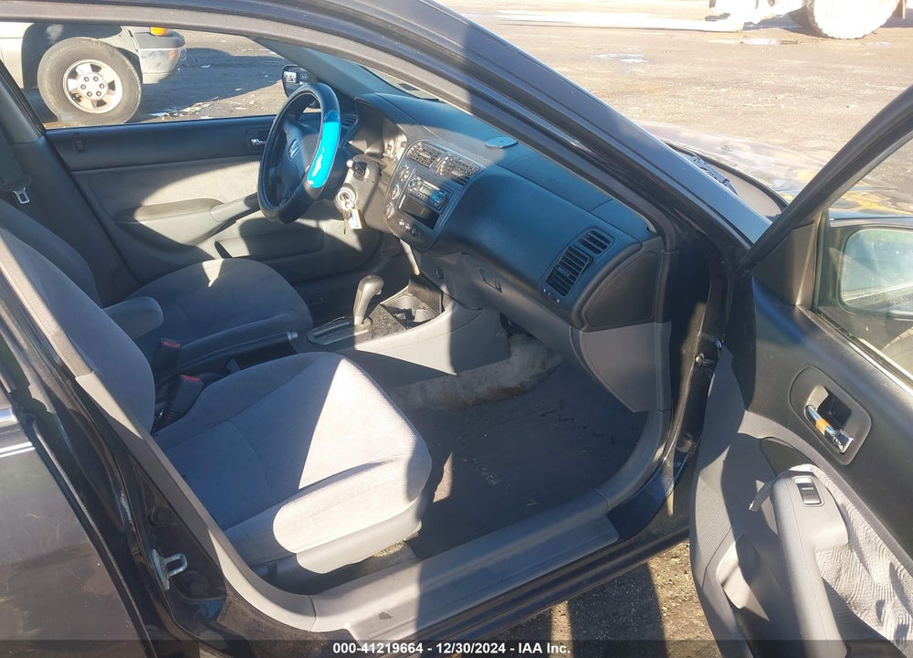 2002 HONDA CIVIC LX VIN: 2HGES165X2H585419
