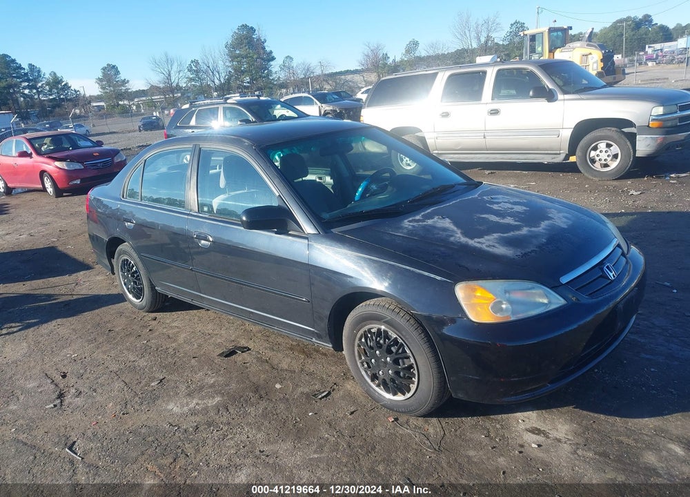 2002 HONDA CIVIC LX VIN: 2HGES165X2H585419