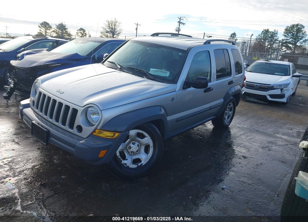 2005 JEEP LIBERTY VIN: 1J4GL48K65W616285