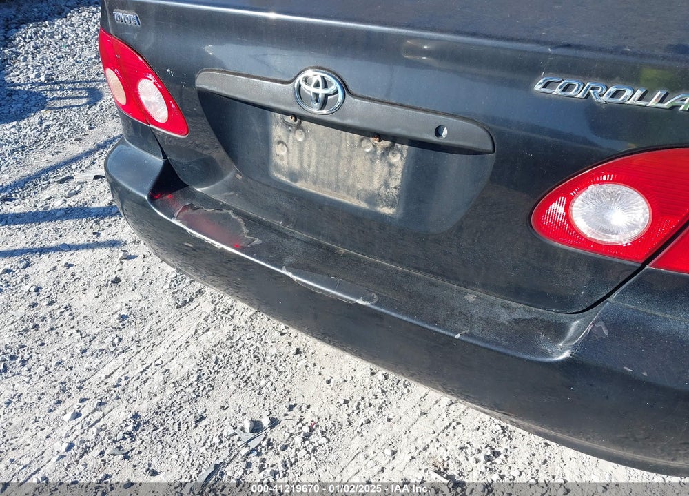 2006 TOYOTA COROLLA CE/LE VIN: JTDBR32E160084802