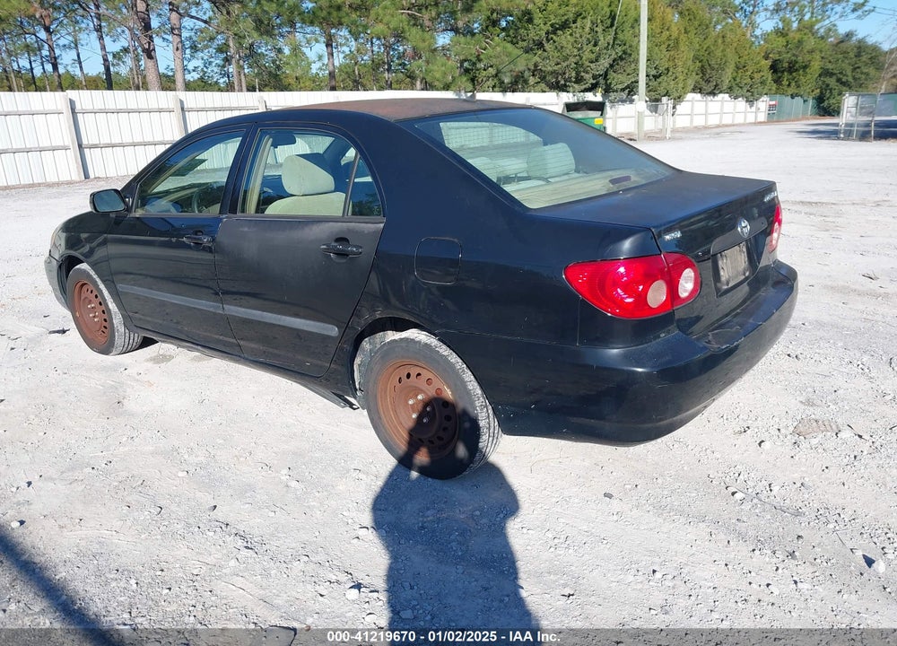 2006 TOYOTA COROLLA CE/LE VIN: JTDBR32E160084802