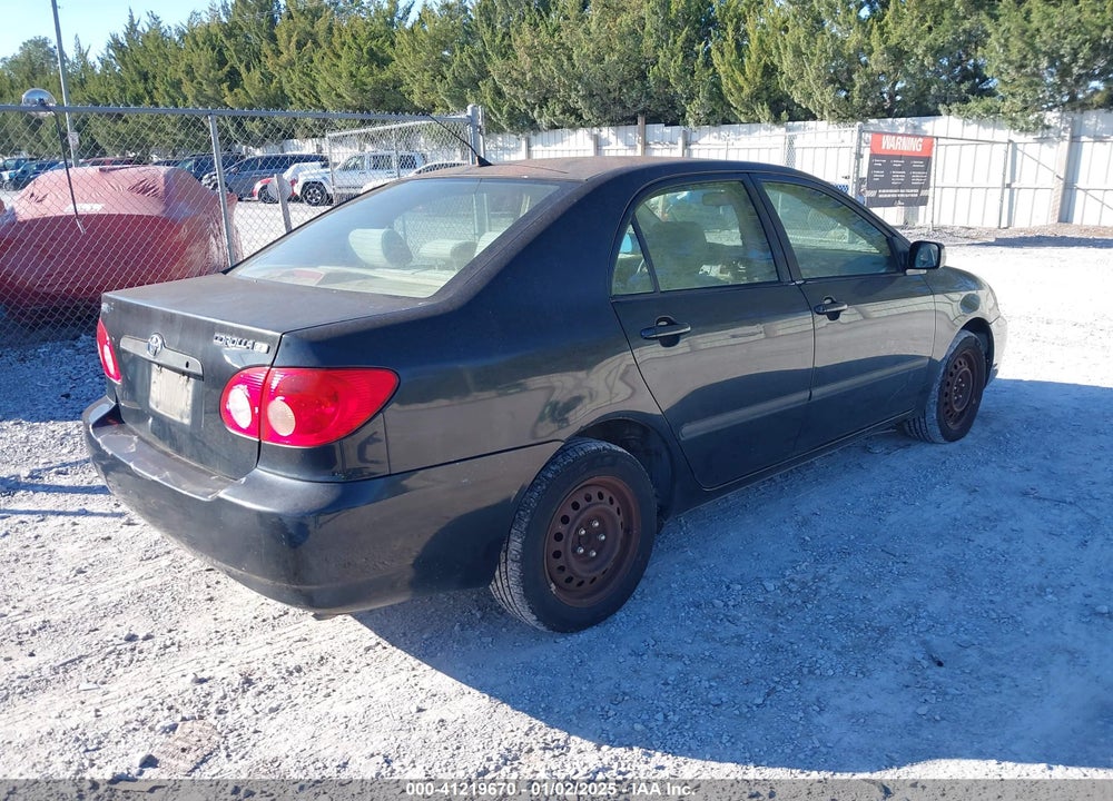 2006 TOYOTA COROLLA CE/LE VIN: JTDBR32E160084802