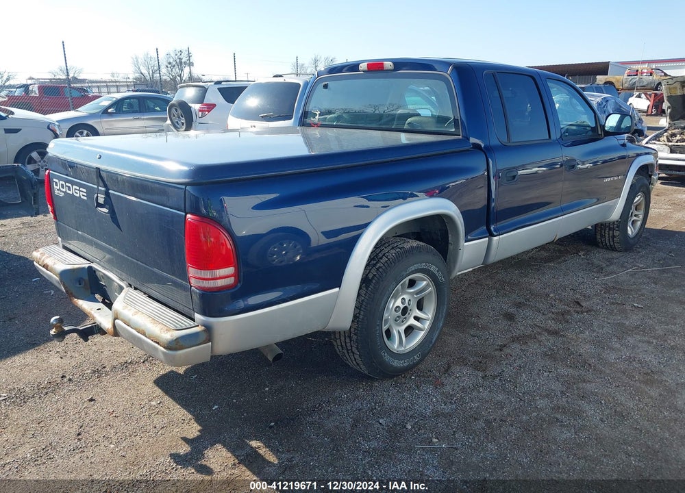 2002 DODGE DAKOTA SLT VIN: 1B7HL48N92S625845