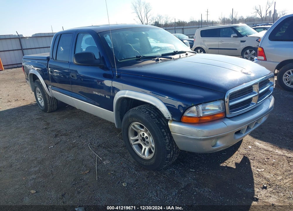 2002 DODGE DAKOTA SLT VIN: 1B7HL48N92S625845