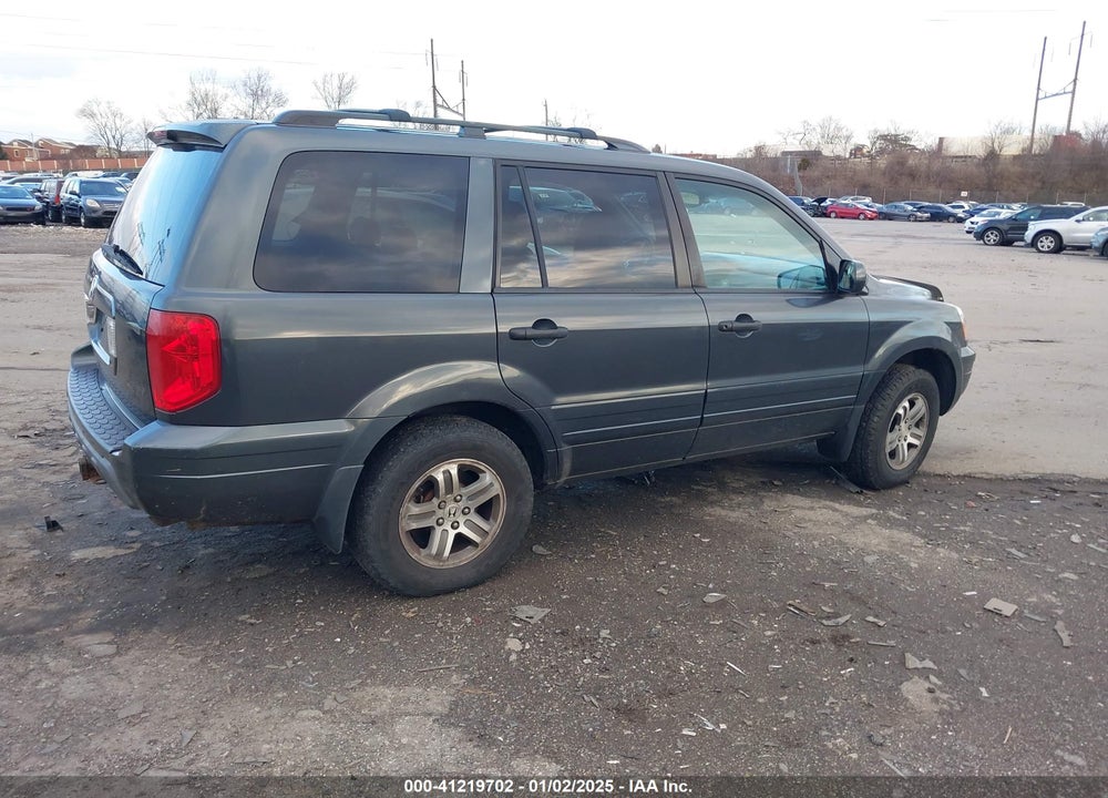 2004 HONDA PILOT EX-L VIN: 2HKYF18584H571249