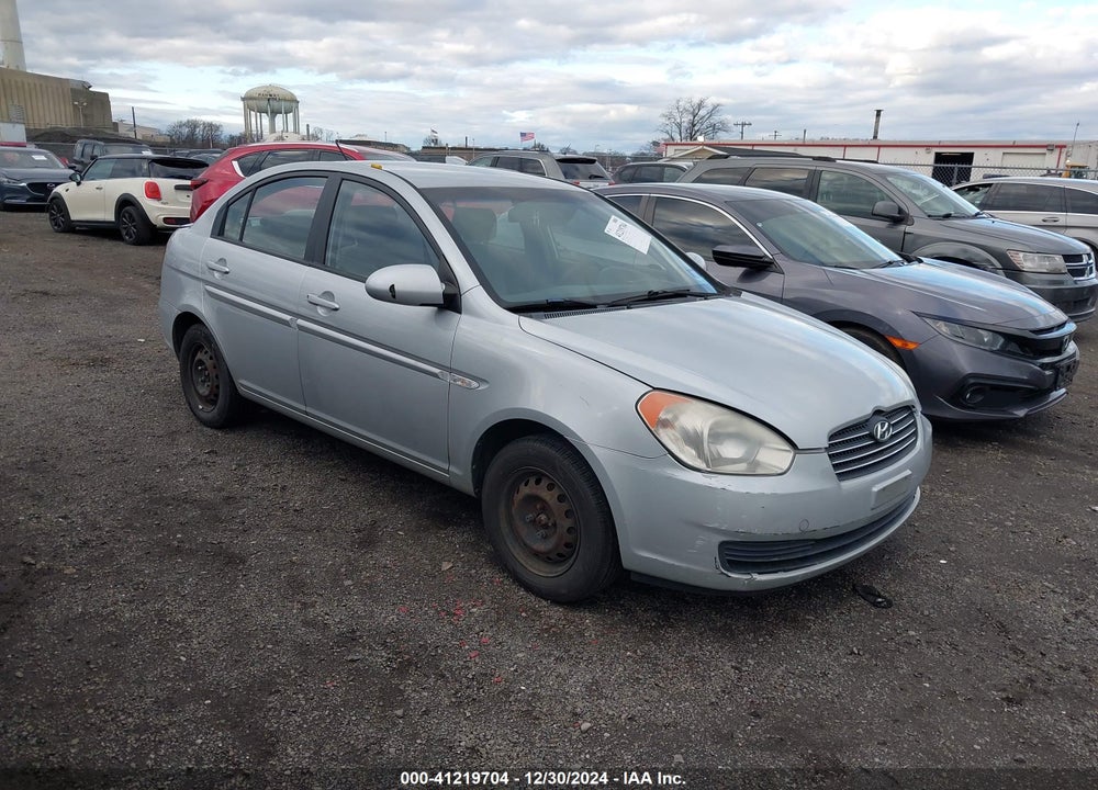 2007 HYUNDAI ACCENT GLS VIN: KMHCN46C17U164086
