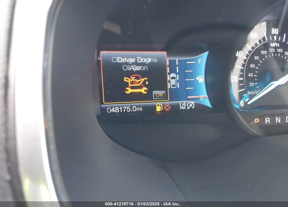 2019 FORD EDGE TITANIUM VIN: 2FMPK3K91KBB49441