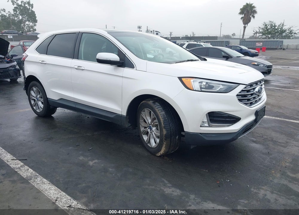2019 FORD EDGE TITANIUM VIN: 2FMPK3K91KBB49441