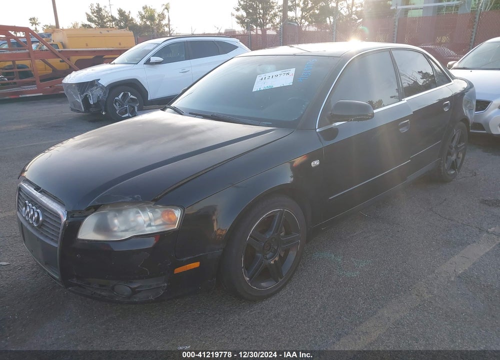 2005 AUDI A4 2.0T VIN: WAUAF68E85A500444